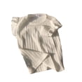 thumbnail image 3 of Loopsun Kids Girls Summer Tops Solid Round Neck Blouses for Girls Daily Wear, 3 of 5