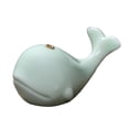 thumbnail image 3 of Soporte de incienso de ballena de cerámica, soporte quemador de incienso multifunción, decoración elegante para el hogar, adorno para mascotas de té Verde Macarena Porta incienso, 3 of 8
