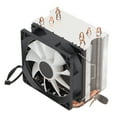 thumbnail image 2 of Ventilador de CPU con tecnología de contacto directo, iluminación RGB, enfriador de computadora de bajo ruido para Intel LGA 775 para Core2DUO, ventilador único, 2 of 14