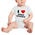 thumbnail image 2 of I Love Human Resources Cute Baby Clothes Boys Short Sleeve Romper Bodysuits, 2 of 5