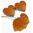 thumbnail image 5 of Inkdotpot 100 Pack Real Gold Foil Paper Tag Hugs & Kisses From The Wedding Favor Hang Tag, 5 of 6