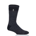 thumbnail image 3 of Heat Holders Rook Block Twist Crew Sock - Men's, Navy/Denim, US 7-12, 3 of 4