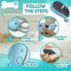 thumbnail image 3 of Cat Steam Brush - Self Cleaning Steamy Cat Brush for Massage Blue, 3 of 5