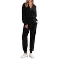 thumbnail image 1 of Conjunto Deportivo PRETTYGARDEN Mujer 2 Piezas con Pantalón Jogger y Cierre Talla M, 1 of 7