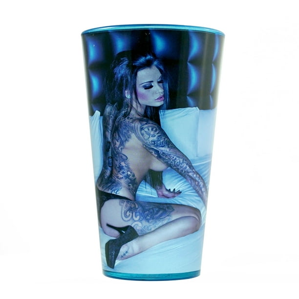 Vaso de cerveza Get Down Art Blue Bang con licencia oficial