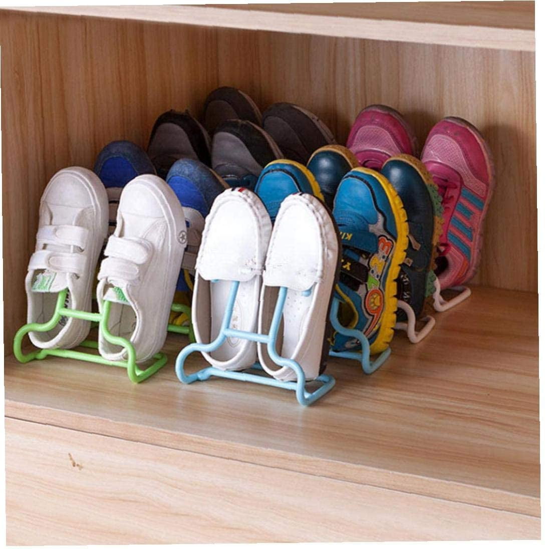 1PC Plastic Shoe Slots Space Saver Rack Easy Shoes Storage Holder Organizer SH 
