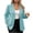 Light Blue, variant on Maplenight Womens Long Sleeve Blazer Notched Lapel Single-Breasted Blazer Relaxed Fit Business Office Jacket with Pockets