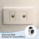 thumbnail image 4 of Paquete de 2 acopladores RJ45 Cat 6A, acopladores blindados Cat6A hembra a hembra, adaptador Ethernet, plateado, 4 of 6