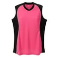 thumbnail image 1 of SLEEVELESS V NECK JERSEY WOMEN'S-FUSCHIA-MEDIUM, 1 of 1