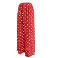 thumbnail image 5 of COMVALUE Palazzo Pants for Women Wide Leg Flowy Pants with Pockets Elastic Mid Waist Summer Beach Vacation Outfits Lightweight (Red, XL), 5 of 7