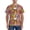 Fruit-Flavored Ice-Cream, variant on Purple Dragon Scales Print Men's Dry Fit Mesh Athletic Shirts Moisture Wicking Tennis T-Shirt Tops