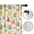 thumbnail image 4 of Blackout Kids Curtains,Princess Floral Garden Pattern Childrens Insulated Curtains Set Of 2,Bedroom Essentials,Toddler Room Decor 52"x84", 4 of 5