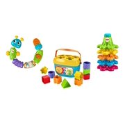 Fisher Price Sort Snap Spin Infant Toy Trio
