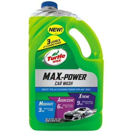 Turtle Wax Max-Power Car Wash, 100 oz (Best Car Wax For Metallic Paint)