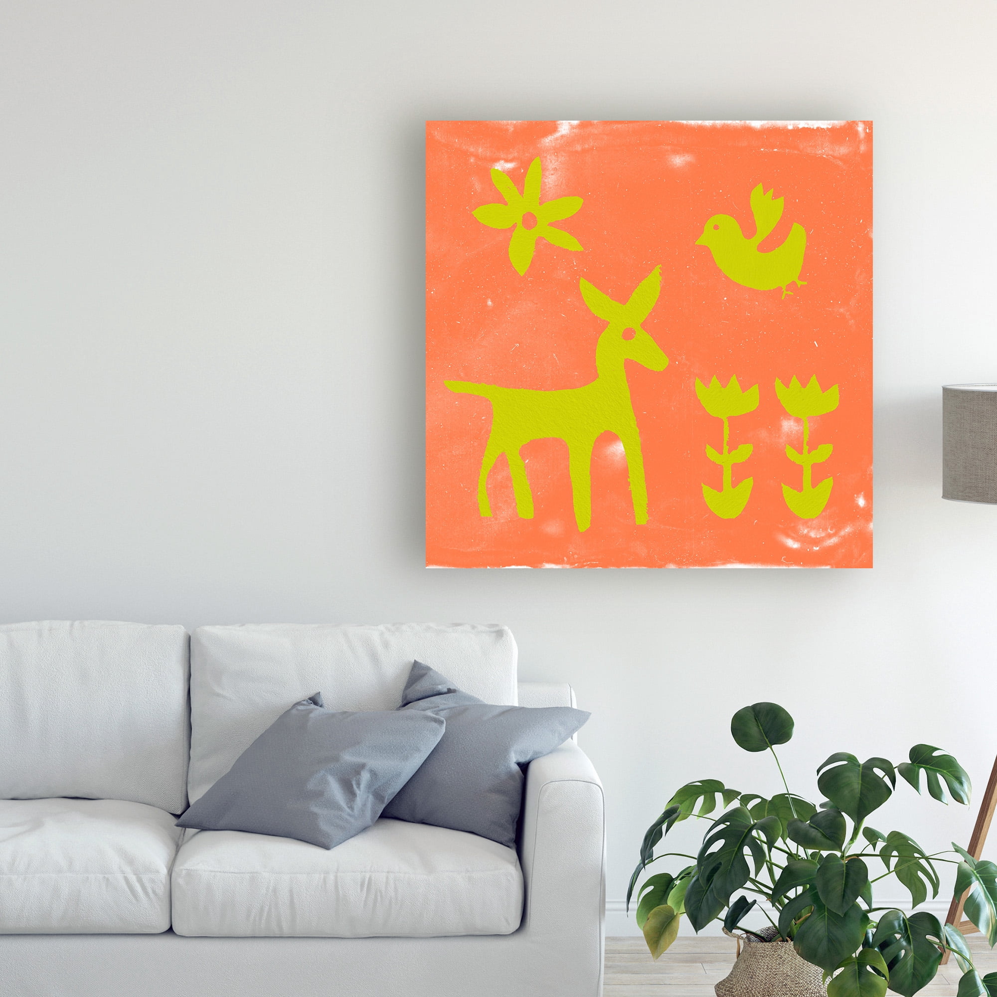 Trademark Fine Art 'Otomi Tile III' Canvas Art by Studio W