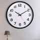 thumbnail image 4 of Reloj de pared grande y sencillo, elegante y silencioso for la sala de estar, reloj de pared for el vestíbulo, reloj de gran tamaño adecuado for salas de estar y salas de estudio, 4 of 4