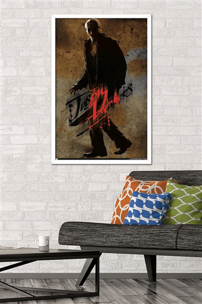Friday the 13th - Jason Wall Poster, 22.375" x 34", Framed