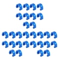 thumbnail image 4 of Greeniant 10 piezas Cable de bicicleta C Clips Cables de freno de aleación de aluminio simple Abrazaderas de fijación Herramienta Fijador de Type1 NO1, 4 of 6