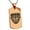 Rose, variant on Stainless Steel Aztec Warrior Mask Rune Engraved Dog Tag Pendant Necklace