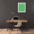 thumbnail image 3 of Gibbons, Lauren 19x24 White Modern Wood Framed Museum Art Print Titled - Kids Rules, 3 of 4