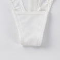 thumbnail image 5 of Varsbaby Lace Thongs Embroidery Transparent Low Rise Underwear Panty, 5 of 5