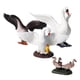 thumbnail image 2 of 7 piezas de simulación Mini cisnes modelo animales muñeca en miniatura juguetes adornos para decoraciones CUTICAT Juguete de figuras de animales, 2 of 8