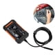 thumbnail image 4 of Endoscopio industrial portátil P40 de 2 m y 4,3 pulgadas con pantalla HD IP67 para inspección de tuberías de automóviles, color naranja, 4 of 14