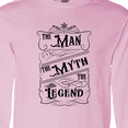 thumbnail image 4 of Inktastic The Man the Myth the Legend Long Sleeve T-Shirt, 4 of 5