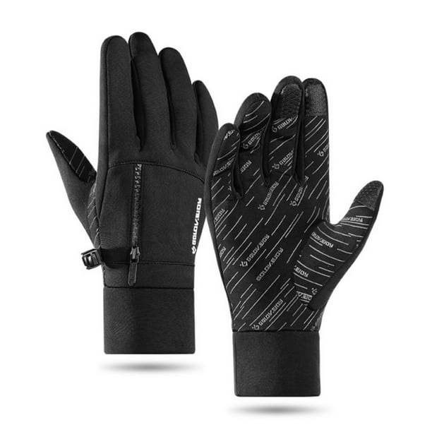 BRC Men&Women Touch Screen Cycling Gloves With Zipper Pockets -
