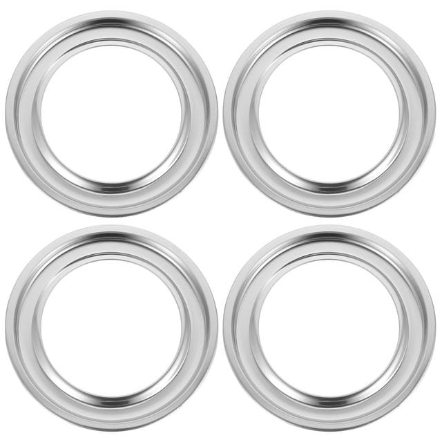 4 unids estufa licuado goteo goteo de goteo de acero inoxidable gama integrada