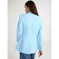 thumbnail image 3 of Scoop Women's & Women's Plus Crepe One Button Suit Blazer, Sizes XS-4X, 3 of 5
