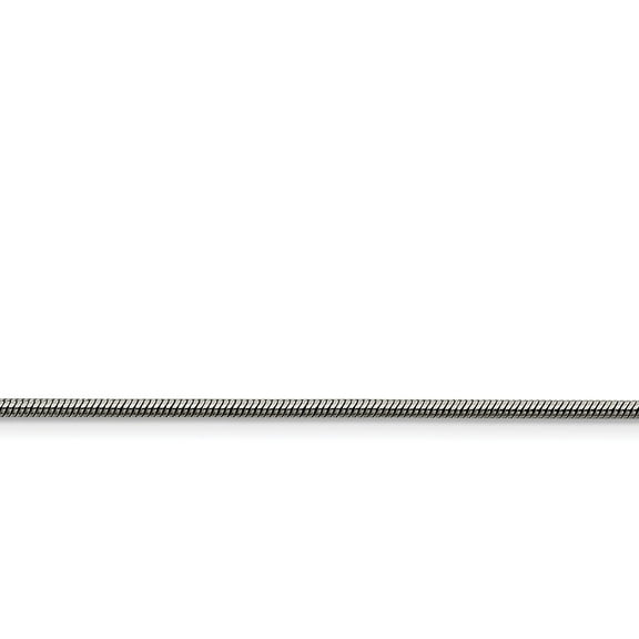 Stainless Steel 2mm Snake Chain Necklace - 20 Inch