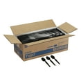 thumbnail image 3 of Dixie 6" Heavy-Weight Plastic Teaspoon, TH517, Black, 1,000 Count, 3 of 5