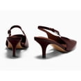thumbnail image 4 of Women  Closed-Toe, Pointed-Toe Slingback Pumps — Kitten-Heel Formal Footwear, 4 of 4