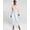 Beige, variant on Women's Long Sleeve Crewneck Bodysuit Blackberry Tart S