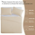 Exclusivo Mezcla Brich Beige Twin Quilt Set, Weave Pattern Ultrasonic
