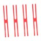 thumbnail image 4 of Bandas de goma de silicona BLESIY Correas elásticas portátiles multifunción para envolver platos de picnic Rojo, 4 of 8