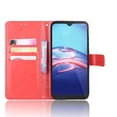 thumbnail image 2 of Funda tipo libro para Motorola MOTO E 2020, cartera todo‑en‑uno, funda multifuncional con tarjetero y correa de muñeca desmontable, 2 of 5