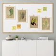 thumbnail image 3 of PixonSign Adhesive Canvas Poster, Wall Art Fall Colorful Forest Tree Leaf, Set of 4 Classic Countryside Wall Decor Arts, Plant Botanical Wall Décor, Modern Home Artwork - 8"x10", 3 of 5