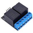 thumbnail image 1 of SL25A02 5V 2 Channel Bistable Self-Locking Relay Module Single Chip Low Level Control Switch, 1 of 5