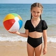 thumbnail image 2 of Shadoumai Girls Swimsuits Size 14-16 Rash Guard Bikini Sets Adjustable Straps Girls Tankini Swimsuit Two Pieces Girls Bathing Suits Size 14-16 Allover Printed Summer Girl's Swimwear, 2 of 7