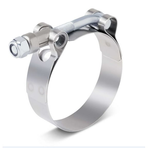 47mm-54mm EXHAUST CLAMP STAINLESS STEEL T BOLT HOSE PIPE NEW MOTORCYCLE Cars