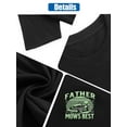 thumbnail image 7 of AllAreN T-Shirts for Father Best Grandpa in the World T-Shirts for Father Short Sleeve Crew Neck Personalized Father Shirt, 7 of 7