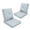 Baby Blue, variant on Giantfurnni Outdoor Patio Deep Cushion,25''×22''Waterproof Fade Resistant Seat & Back Cushion,for Chair Sofa Couch,Patio Poolside Porch,Red