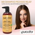 thumbnail image 5 of PURA D'OR MD Maximum Defense Anti Hair Thinning Shampoo 16 Fl Oz, 5 of 6