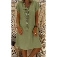 thumbnail image 2 of MesaSe Robe Décontractée en Coton Style Été pour Femmes Grande Taille, 2 of 6