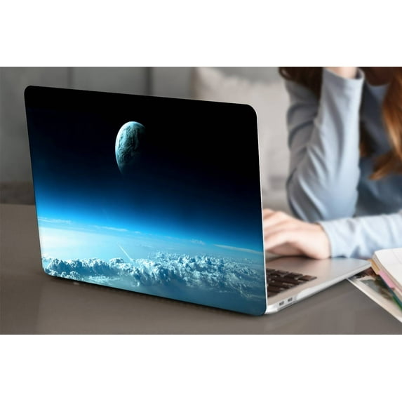 Hard Shell Cover Compatible with MacBook Pro 14 inchs 2023 - 2021 A2779 M2 & A2442 M1 Cable Tie, Galaxy 111