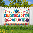 thumbnail image 3 of Colorful Design Kindergarten Graduation Cap Banner Preschool Graduation Decorations for Kindergarten Ceremony School Event Classroom Party, 3 of 8