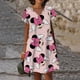 thumbnail image 5 of Vestido elegante de lujo de Mickey para mujer, vestido informal, falda corta, vestido Y2K de Disney Mickey Mouse para mujer, camisa de cuello en V para mujer, vestido coreano, 5 of 5