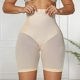 thumbnail image 2 of KHONTS Shapewear for Women High Waist Tummy Control Shorts Faja Body Shapers Underwear Beige M, 2 of 6